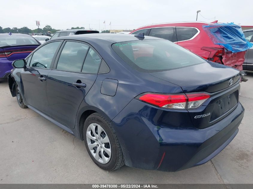 2022 Toyota Corolla Le VIN: 5YFEPMAE8NP298748 Lot: 39478300