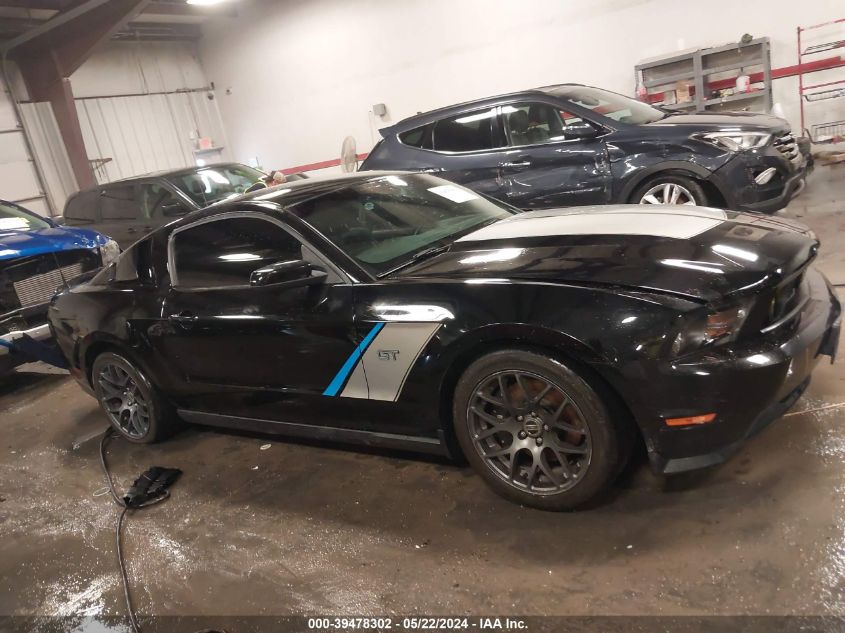 2011 Ford Mustang Gt Premium VIN: 1ZVBP8CF9B5160481 Lot: 39478302