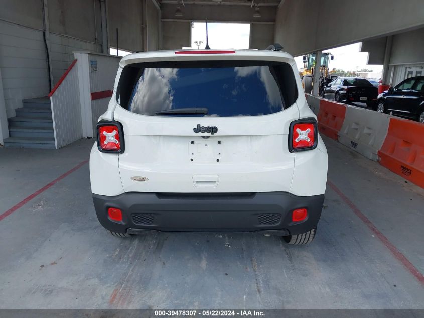 2019 Jeep Renegade Altitude Fwd VIN: ZACNJABB4KPK16774 Lot: 39478307