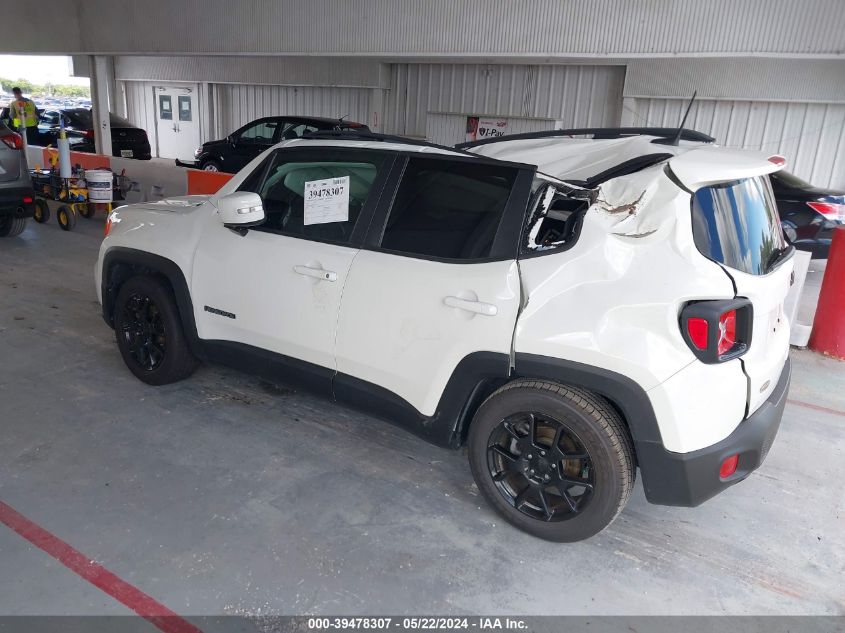 2019 Jeep Renegade Altitude Fwd VIN: ZACNJABB4KPK16774 Lot: 39478307