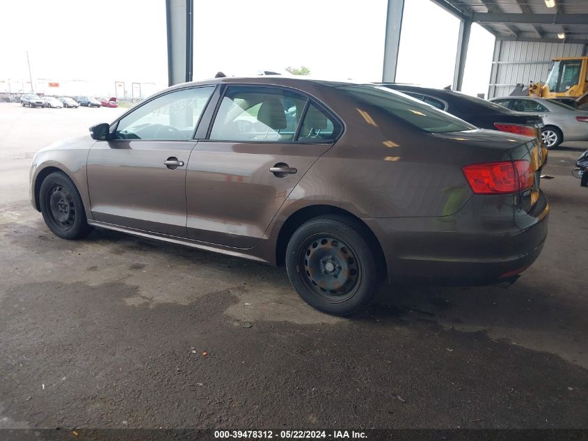 3VWDX7AJ9BM328320 2011 Volkswagen Jetta 2.5L Se