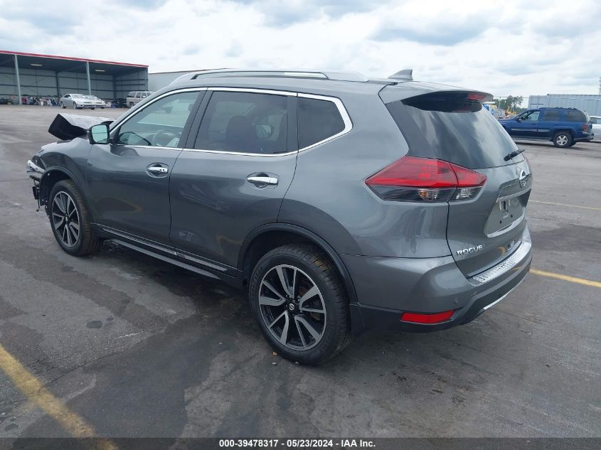 2019 Nissan Rogue Sl VIN: 5N1AT2MV0KC782567 Lot: 39478317