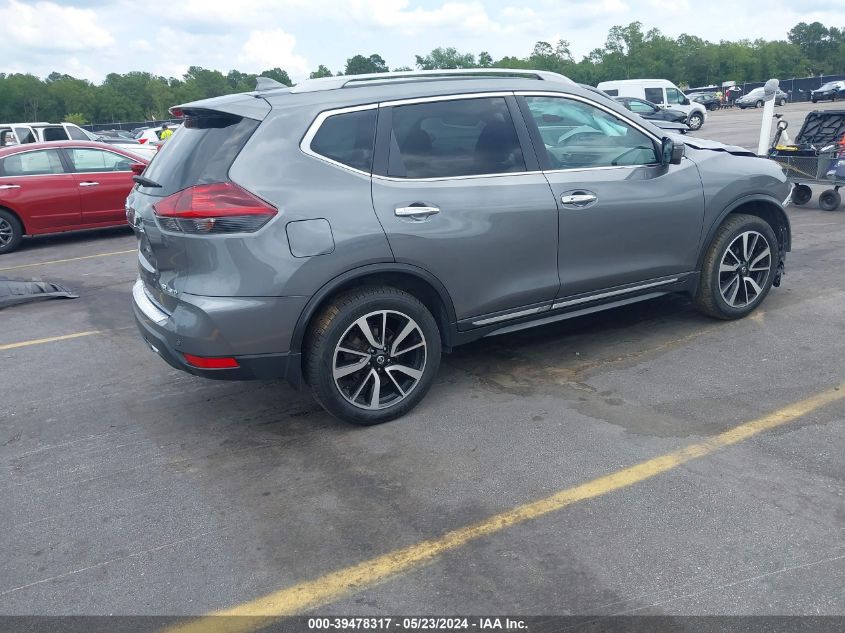 2019 Nissan Rogue Sl VIN: 5N1AT2MV0KC782567 Lot: 39478317