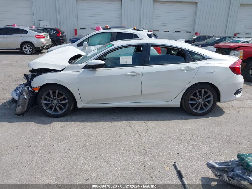 2019 Honda Civic Ex VIN: 19XFC1F37KE018675 Lot: 39478320