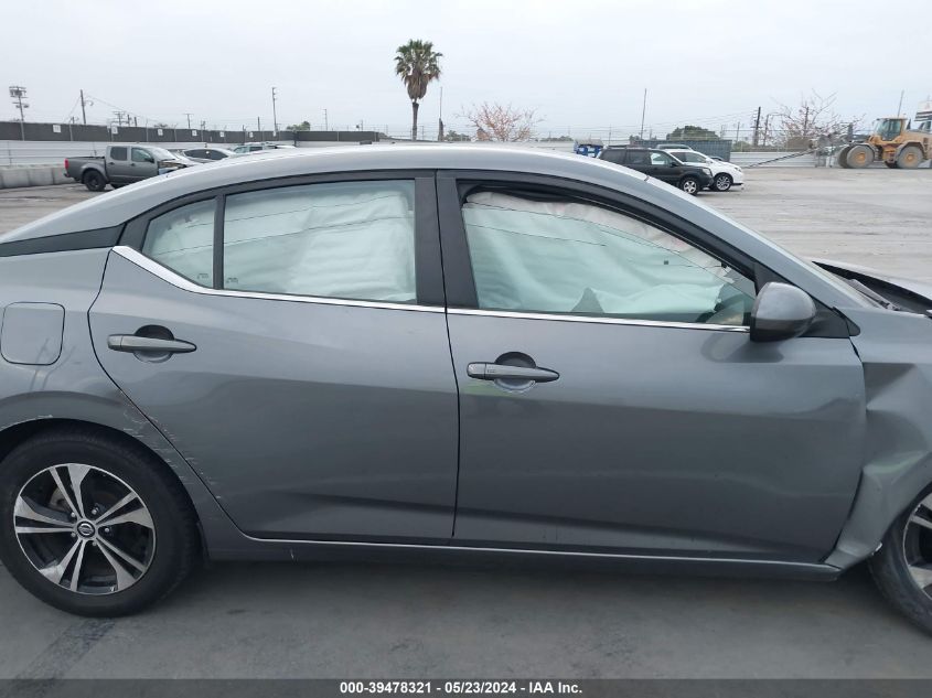 2021 Nissan Sentra Sv Xtronic Cvt VIN: 3N1AB8CV1MY322729 Lot: 39478321