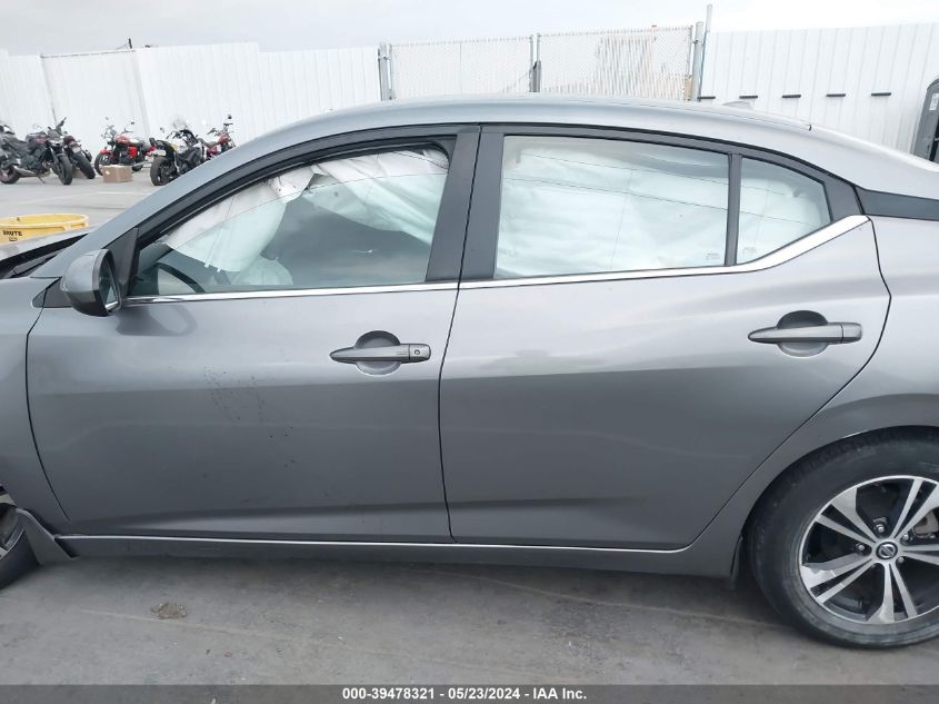 2021 Nissan Sentra Sv Xtronic Cvt VIN: 3N1AB8CV1MY322729 Lot: 39478321