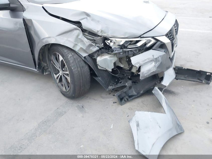 2021 Nissan Sentra Sv Xtronic Cvt VIN: 3N1AB8CV1MY322729 Lot: 39478321