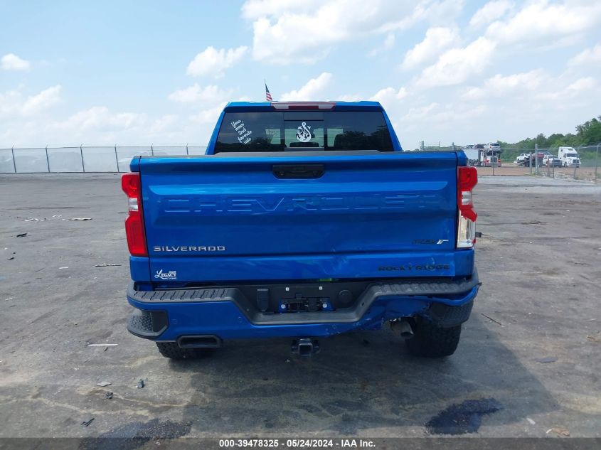 2022 Chevrolet Silverado 1500 4Wd Short Bed Rst VIN: 1GCUDEED7NZ616585 Lot: 39478325