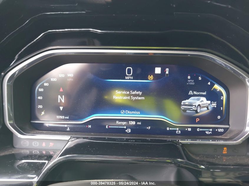 2022 Chevrolet Silverado 1500 4Wd Short Bed Rst VIN: 1GCUDEED7NZ616585 Lot: 39478325