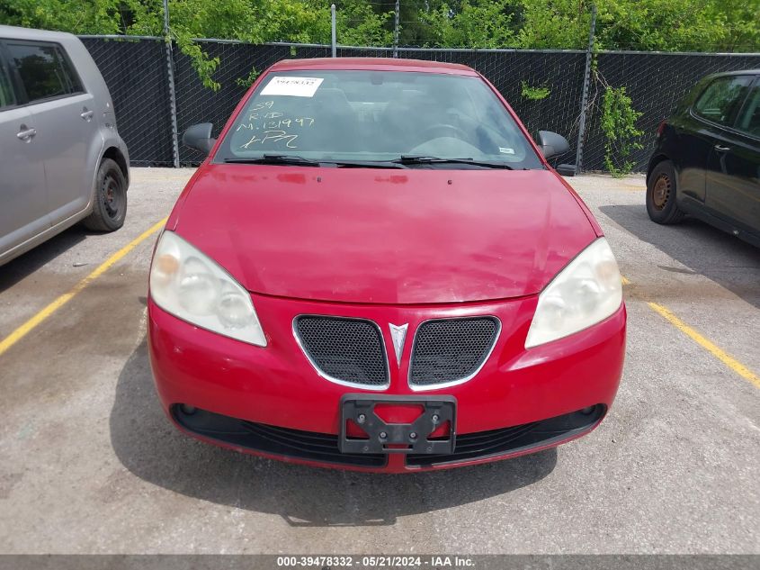 2007 Pontiac G6 Gt VIN: 1G2ZH351074118169 Lot: 39478332