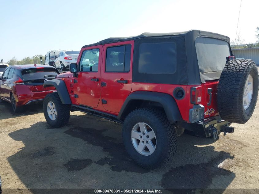 2007 Jeep Wrangler X VIN: 1J4GA391X7L107455 Lot: 39478331