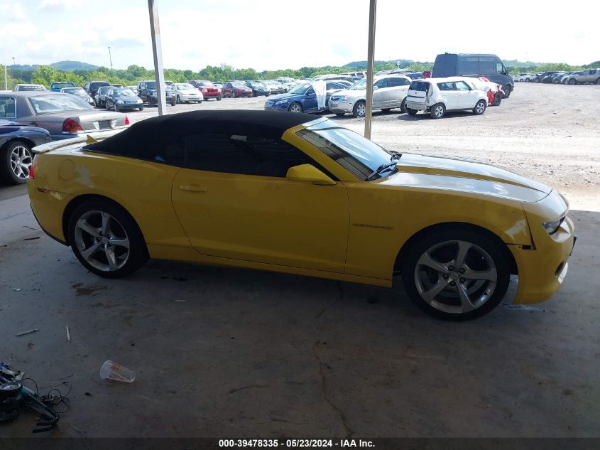 2014 CHEVROLET CAMARO LT - 2G1FC3D3XE9311755