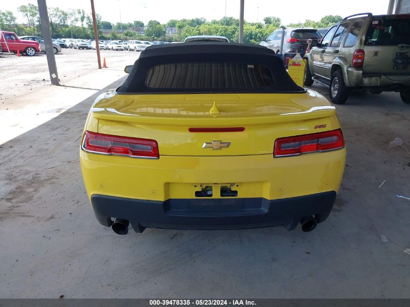 2014 CHEVROLET CAMARO LT - 2G1FC3D3XE9311755