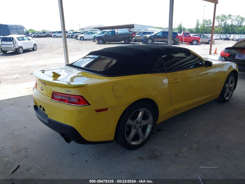 2014 CHEVROLET CAMARO LT - 2G1FC3D3XE9311755