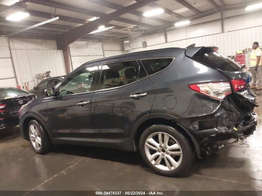 2016 Hyundai Santa Fe Sport 2.0L Turbo VIN: 5XYZWDLA9GG354346 Lot: 39478337