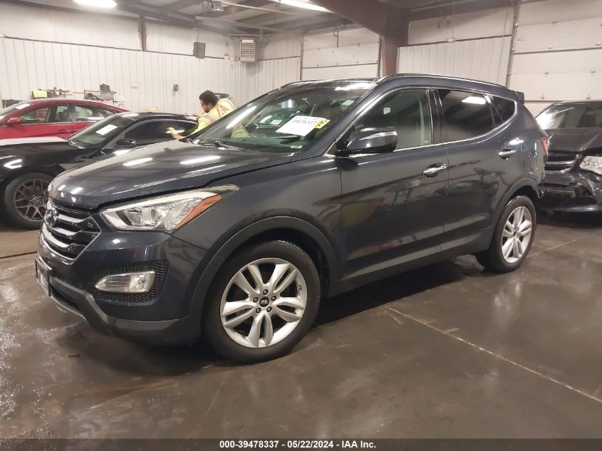 2016 Hyundai Santa Fe Sport 2.0L Turbo VIN: 5XYZWDLA9GG354346 Lot: 39478337