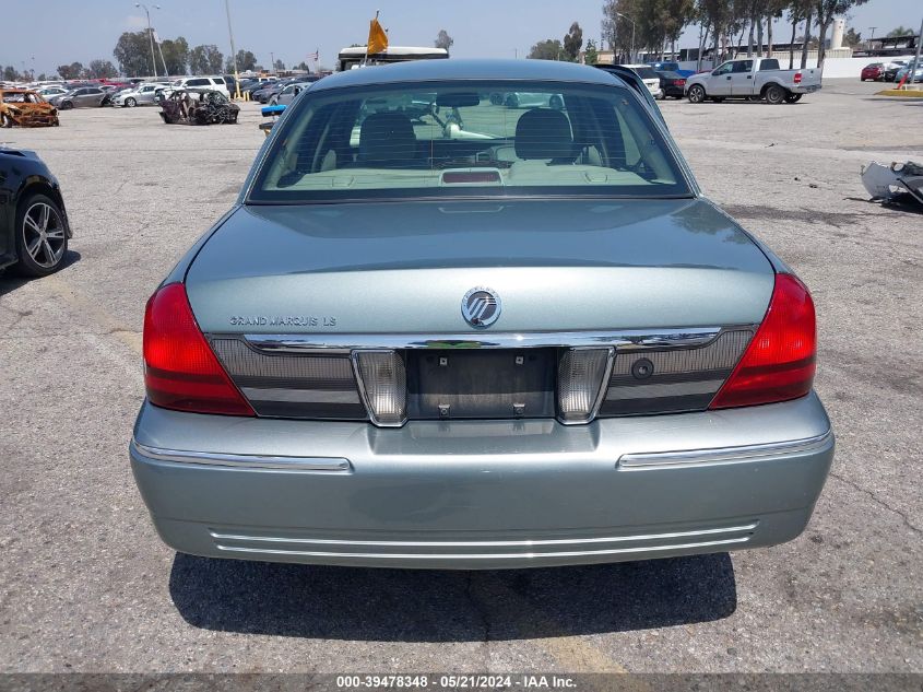 2006 Mercury Grand Marquis Ls VIN: 2MEFM75V96X612170 Lot: 39478348