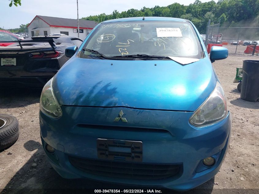 2014 Mitsubishi Mirage Es VIN: ML32A4HJ2EH005576 Lot: 39478354