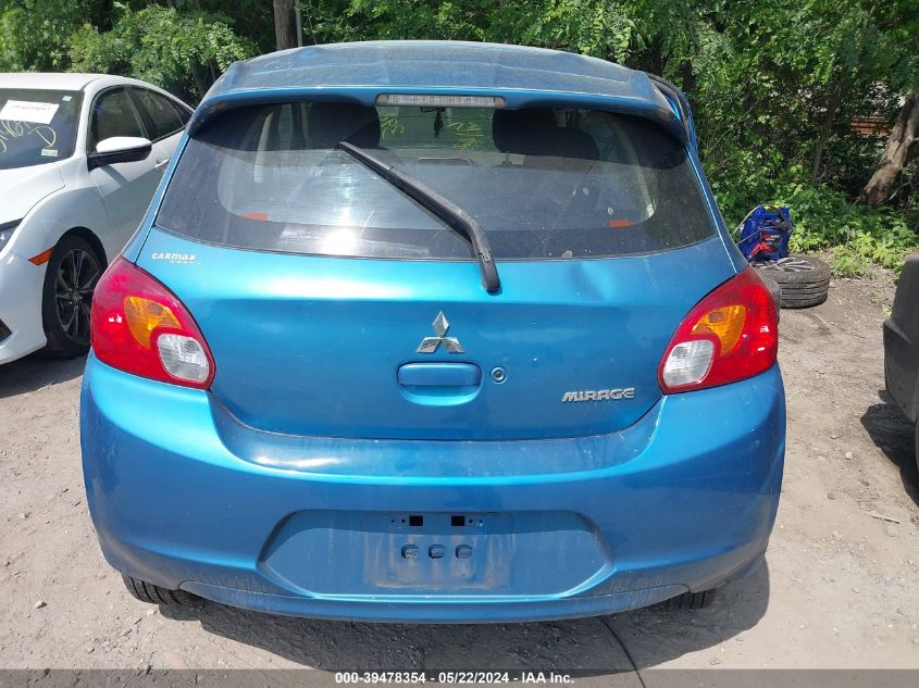 2014 Mitsubishi Mirage Es VIN: ML32A4HJ2EH005576 Lot: 39478354