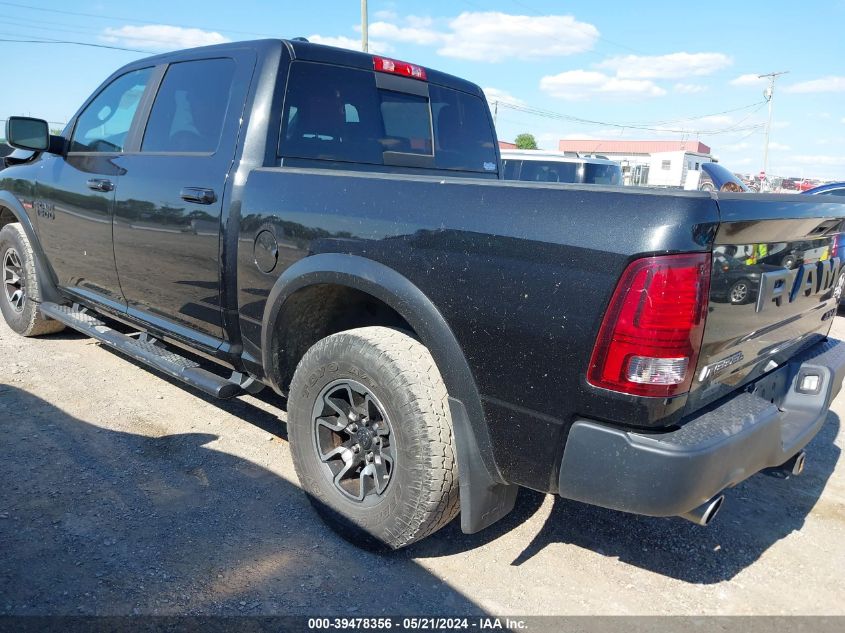 2017 Ram 1500 Rebel VIN: 1C6RR7YT9HS725320 Lot: 39478356