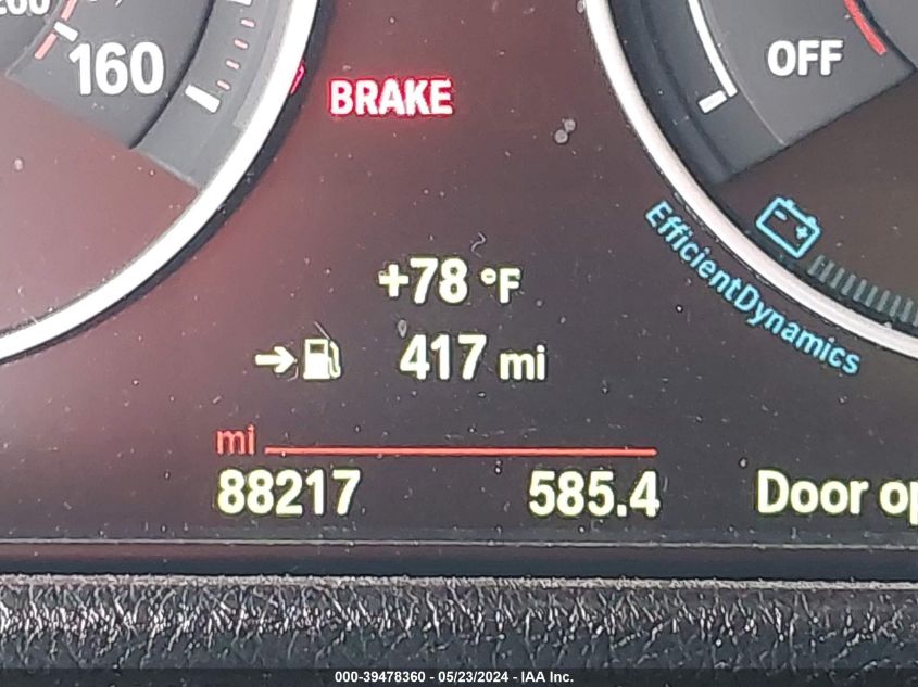 2015 BMW 428I VIN: 771984 Lot: 39478360