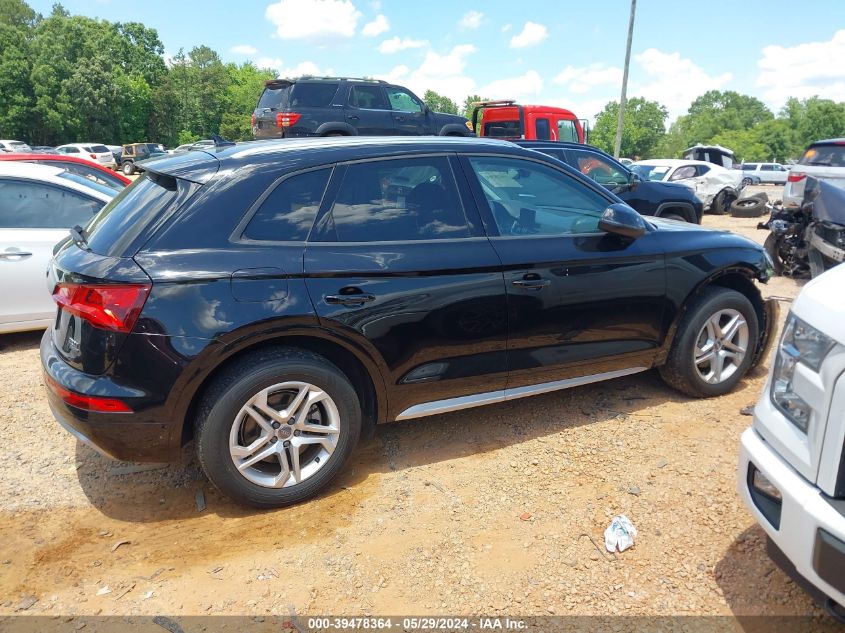 2018 Audi Q5 2.0T Premium/2.0T Tech Premium VIN: WA1ANAFYXJ2104987 Lot: 39478364