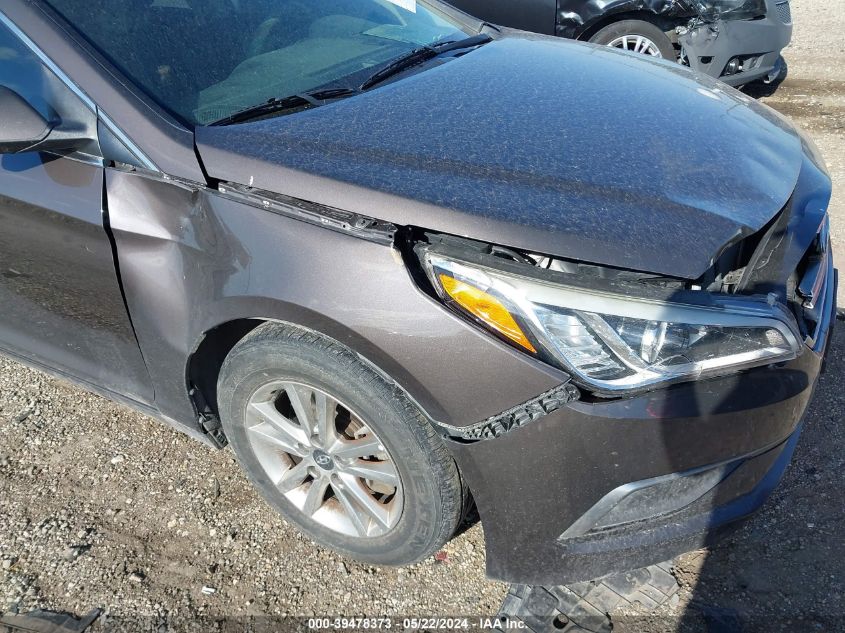 2017 Hyundai Sonata VIN: 5NPE24AF4HH455880 Lot: 39478373