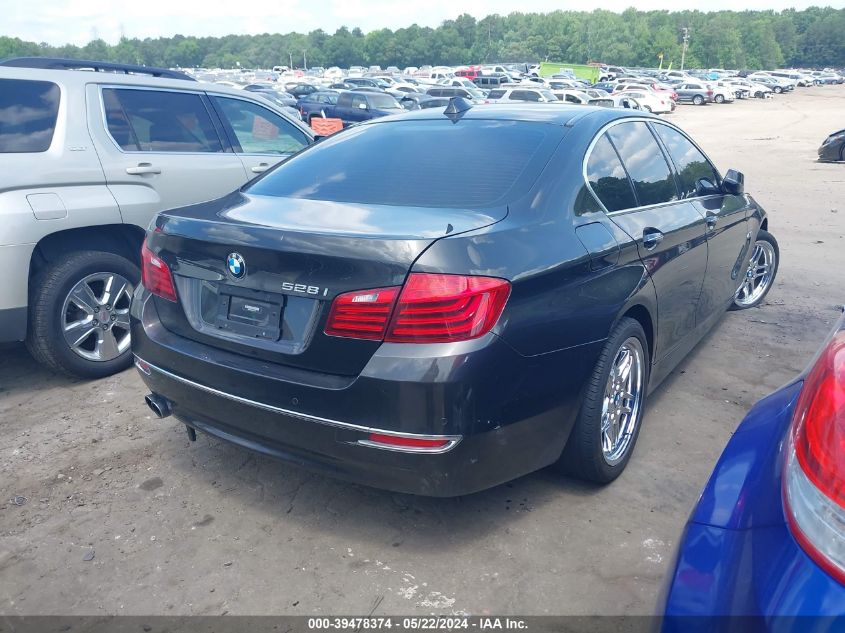 2014 BMW 528 I VIN: WBA5A5C59ED510464 Lot: 39478374