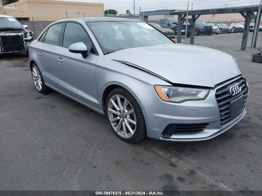 2016 Audi A3 Premium VIN: WAUA7GFF1G1008047 Lot: 39478375