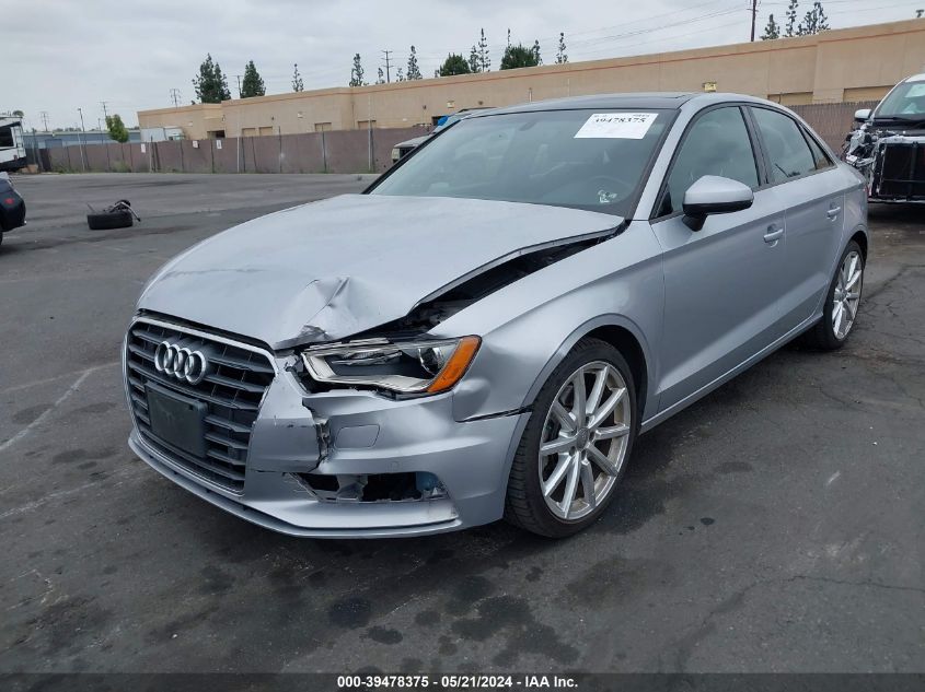 2016 Audi A3 Premium VIN: WAUA7GFF1G1008047 Lot: 39478375