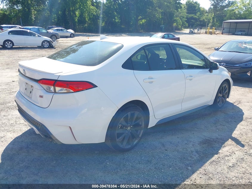 2020 TOYOTA COROLLA SE - JTDS4RCE6LJ022608