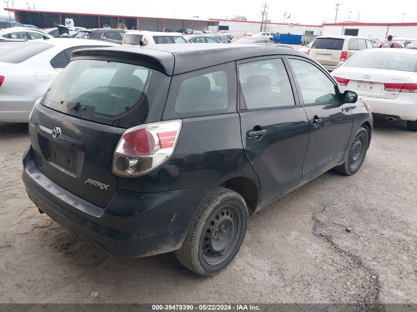 2008 Toyota Matrix VIN: 2T1KR32E58C714779 Lot: 39478390