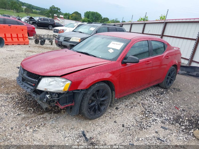 2013 Dodge Avenger Se VIN: 1C3CDZAG0DN748469 Lot: 39478397