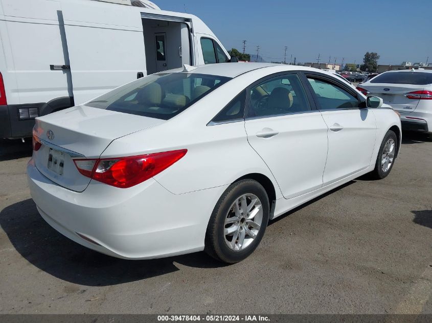 2012 Hyundai Sonata Gls VIN: 5NPEB4AC5CH326688 Lot: 39478404