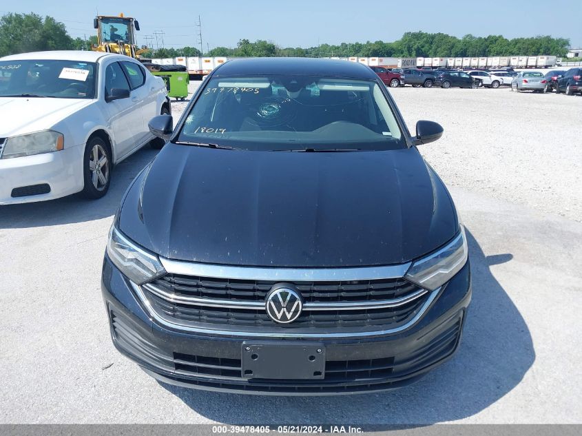 2024 Volkswagen Jetta 1.5T S VIN: 3VW5M7BU5RM002367 Lot: 39478405