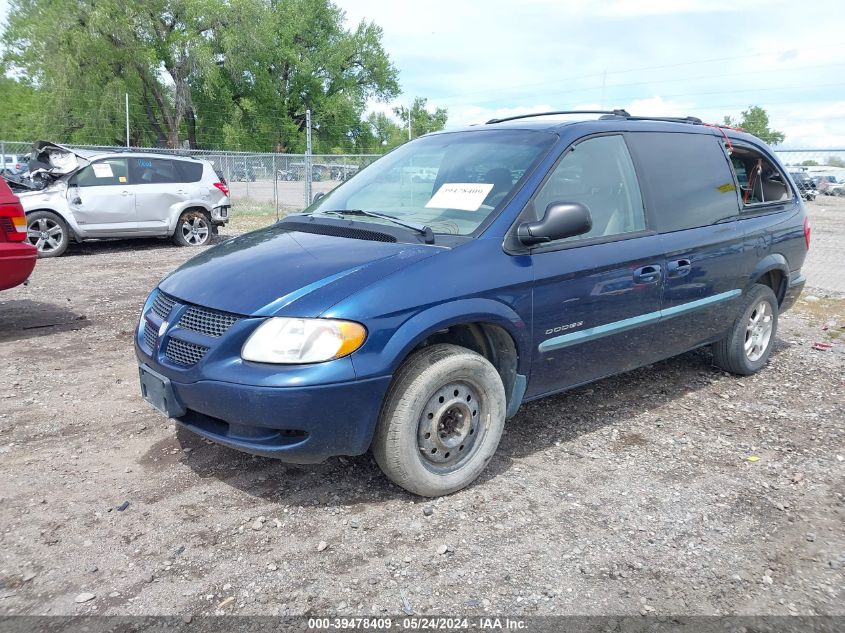 2001 Dodge Grand Caravan Ex VIN: 2B8GP74L11R322723 Lot: 39478409