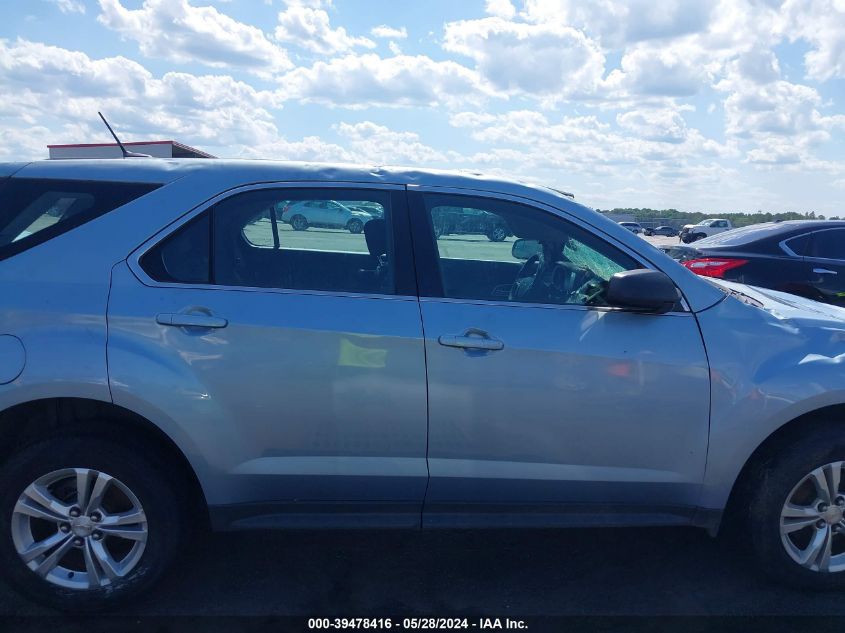 2014 Chevrolet Equinox Ls VIN: 2GNALAEKXE6232493 Lot: 39478416