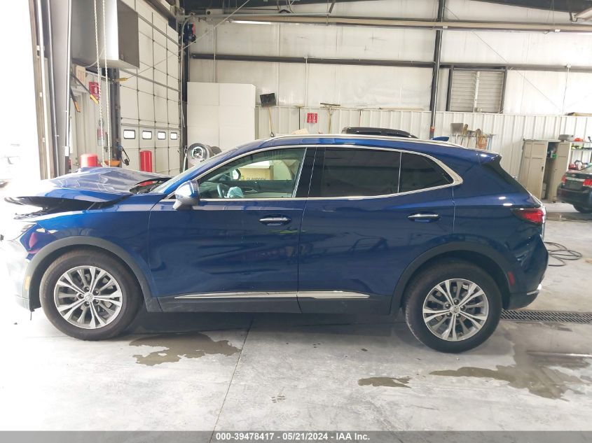 2023 Buick Envision Preferred Fwd VIN: LRBAZLR41PD097616 Lot: 39478417