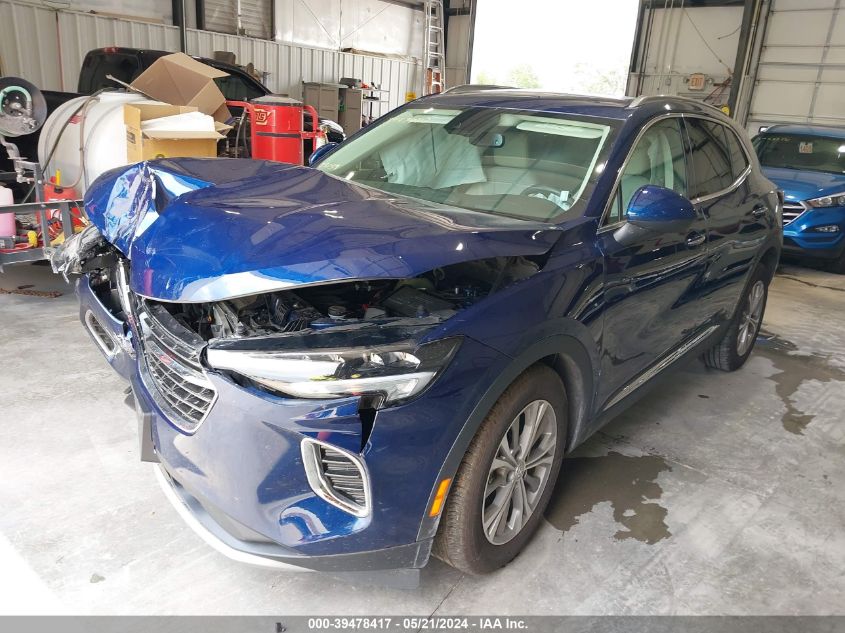 2023 Buick Envision Preferred Fwd VIN: LRBAZLR41PD097616 Lot: 39478417