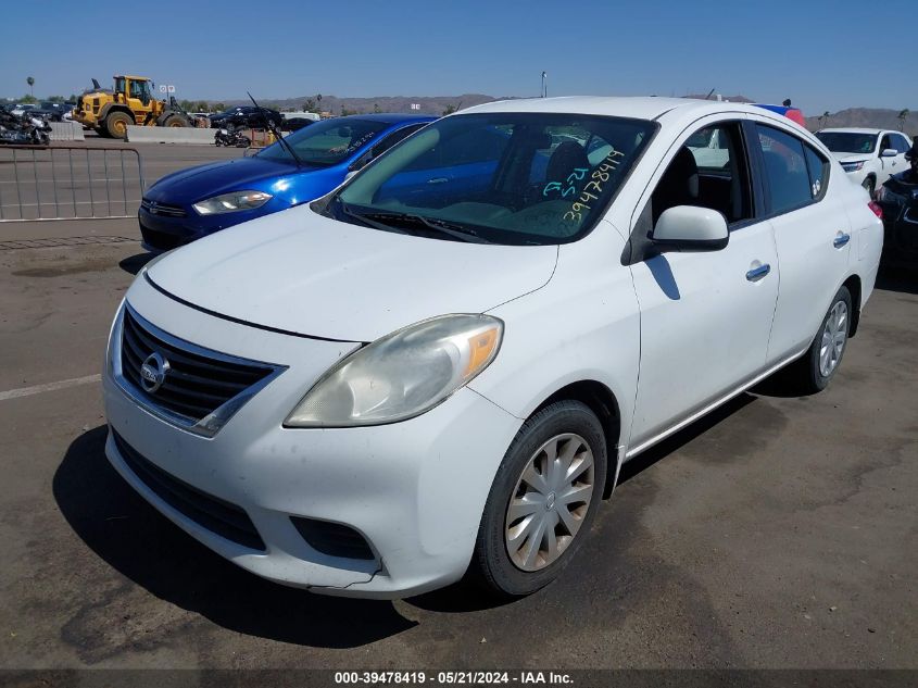 2012 Nissan Versa 1.6 Sv VIN: 3N1CN7AP6CL906389 Lot: 39478419