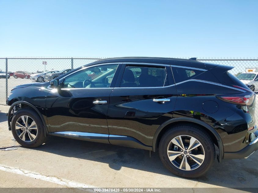 2023 Nissan Murano Sv Fwd VIN: 5N1AZ2BJ4PC138012 Lot: 39478428