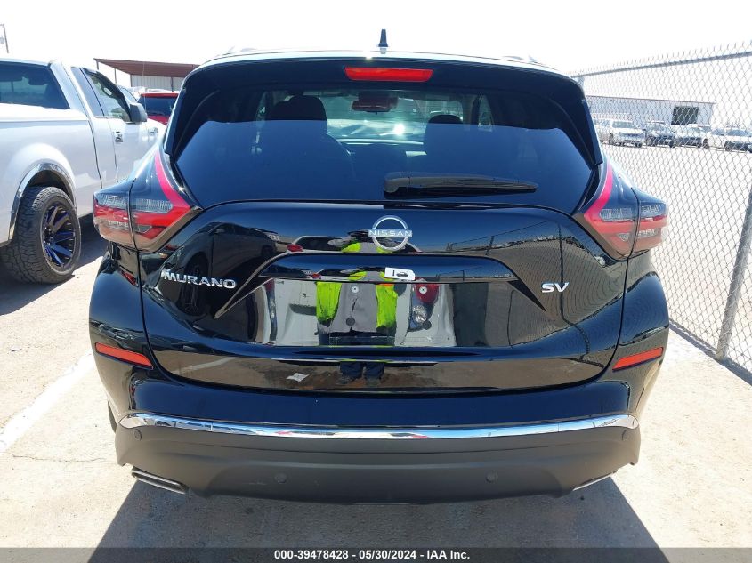 2023 Nissan Murano Sv Fwd VIN: 5N1AZ2BJ4PC138012 Lot: 39478428