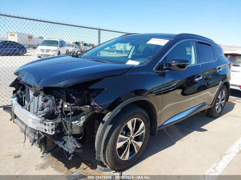 2023 Nissan Murano Sv Fwd VIN: 5N1AZ2BJ4PC138012 Lot: 39478428