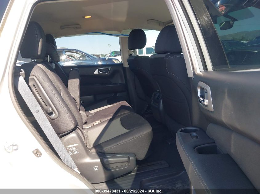 2017 Nissan Pathfinder Sv VIN: 5N1DR2MNXHC627612 Lot: 39478431