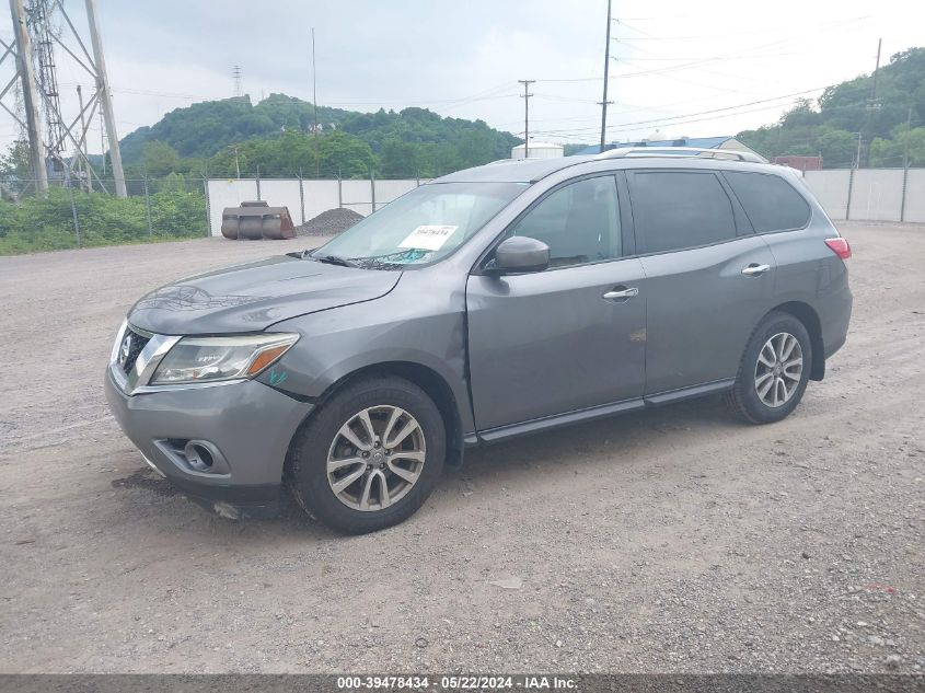 2015 Nissan Pathfinder S VIN: 5N1AR2MM2FC719966 Lot: 39478434