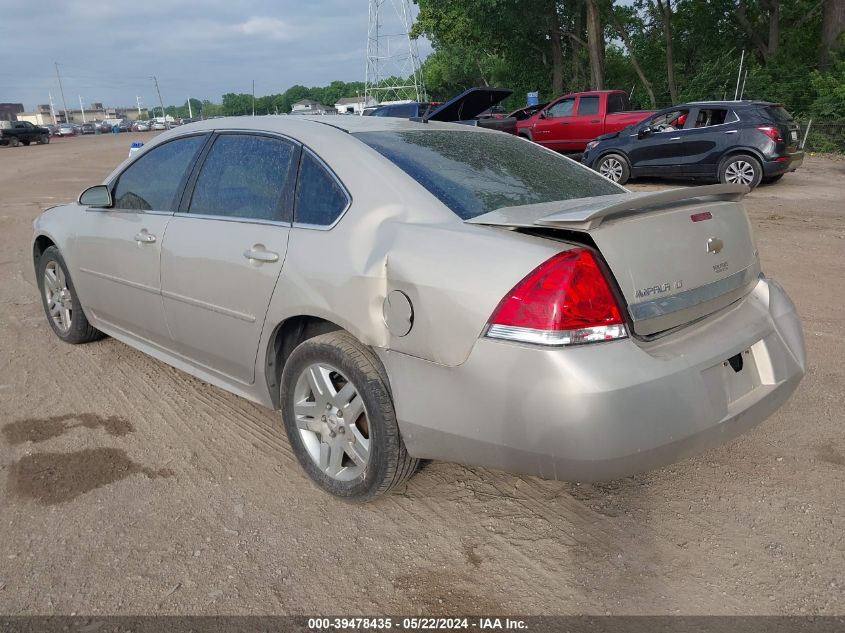 2011 Chevrolet Impala Lt VIN: 2G1WB5EK0B1193665 Lot: 39478435