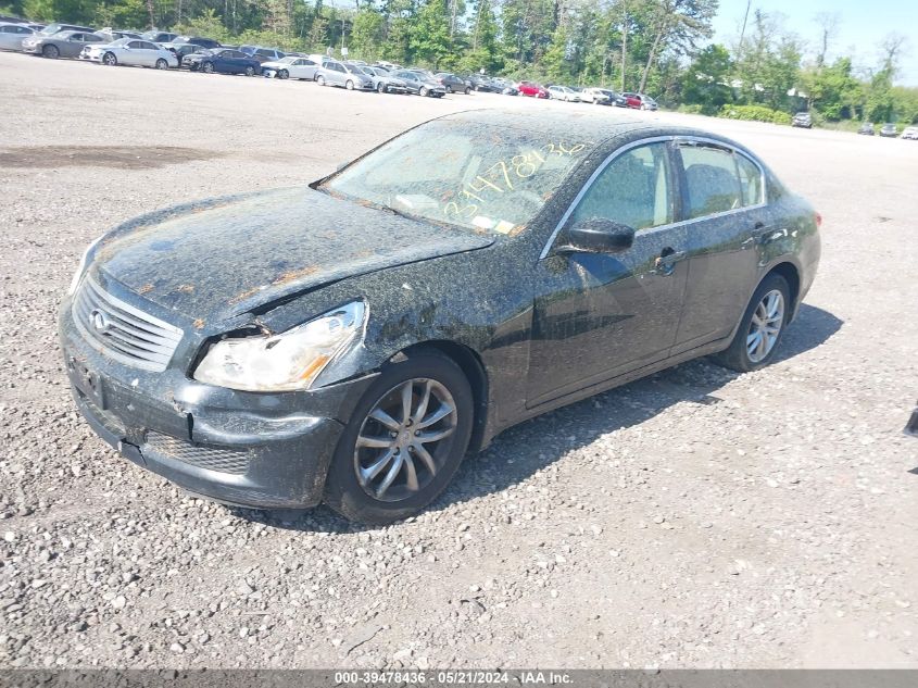 2009 Infiniti G37X VIN: JNKCV61F09M351757 Lot: 39478436