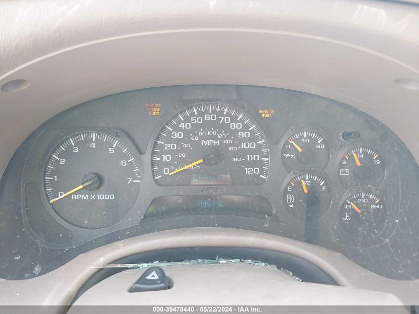 2004 Chevrolet Trailblazer Ext Ls VIN: 1GNET16SX46146394 Lot: 39478440