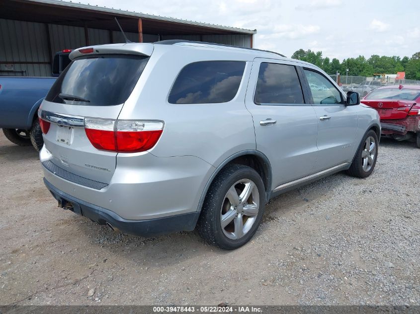 2012 Dodge Durango Citadel VIN: 1C4SDJET3CC148135 Lot: 39478443