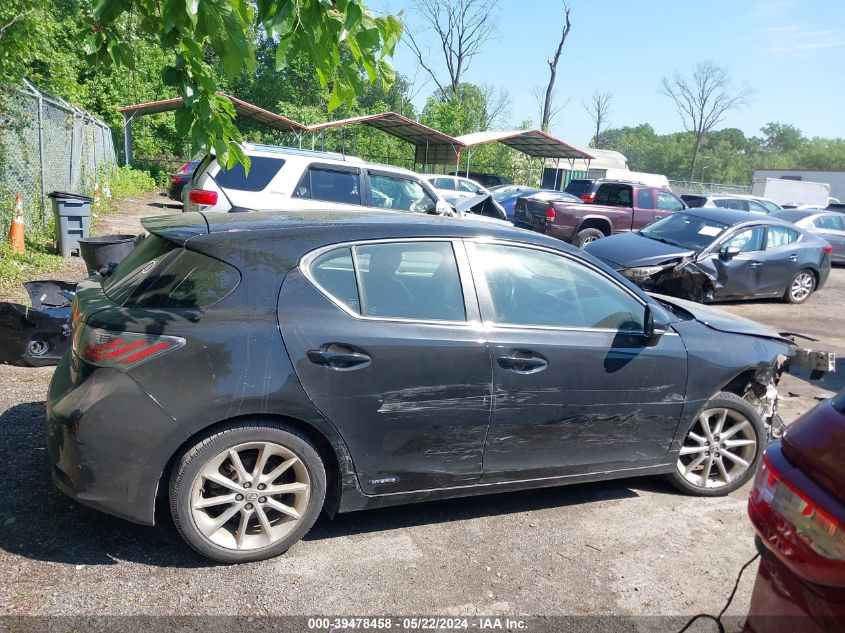 2012 Lexus Ct 200H Premium VIN: JTHKD5BHXC2111871 Lot: 39478458